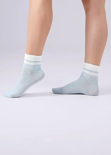 CLEVER носки женские market line L2000 св.голубой р.25